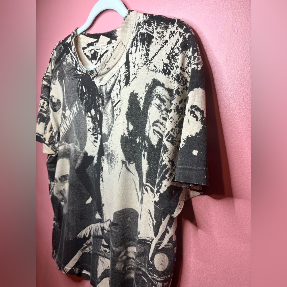 Vintage Bob Marley ALL OVER PRINT - Picture 3 of 3